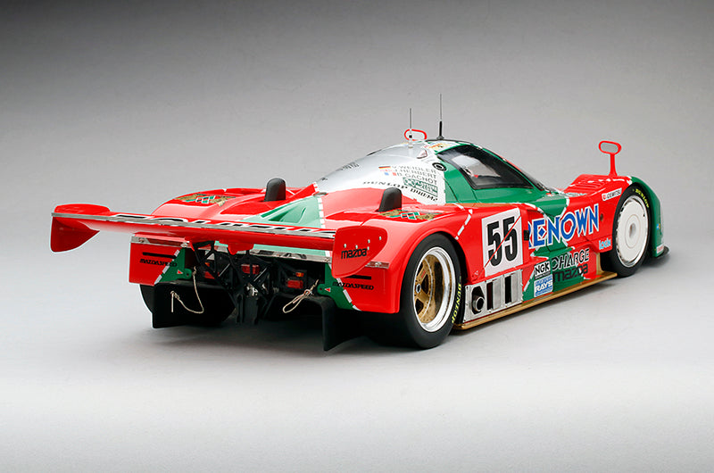 Mazda 787B 1991 #55 Le Mans 24 Hours Winner - 1:18 Scale Diecast Model Car for Collectors & Racing Enthusiasts - Perfect for Display, Gifts & Racing Memorabilia Collections