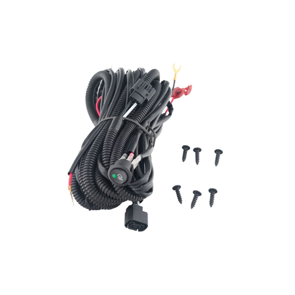 2017-2022 Chevy Trax LED Fog Light Kit - Complete Front Bumper Fog Light Assembly with Bulbs & Covers - Perfect for Night Driving & Off-Road Adventures