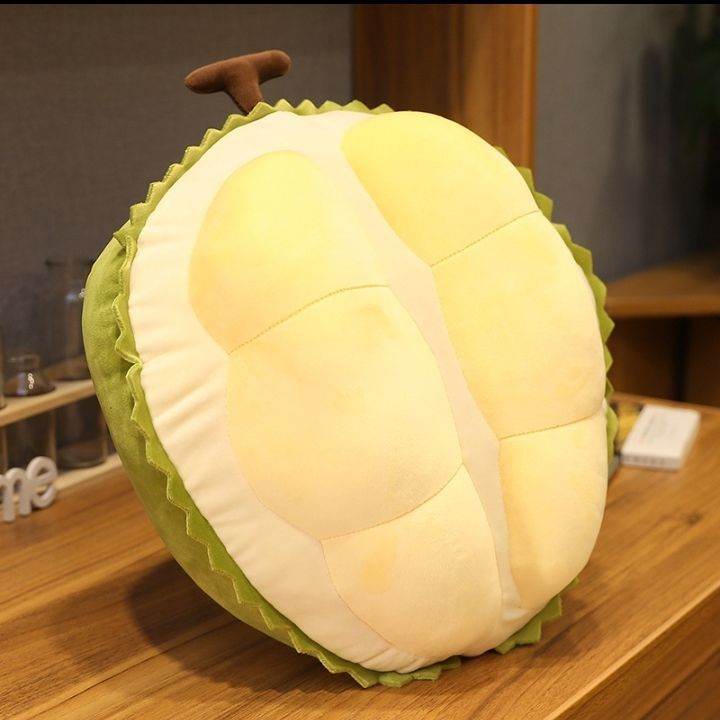 Adorable Durian Plush Toy | Soft & Huggable Stuffed Durian Fruit Plushie for Kids & Adults | Perfect for Home Decor, Gifts, and Kawaii Collections