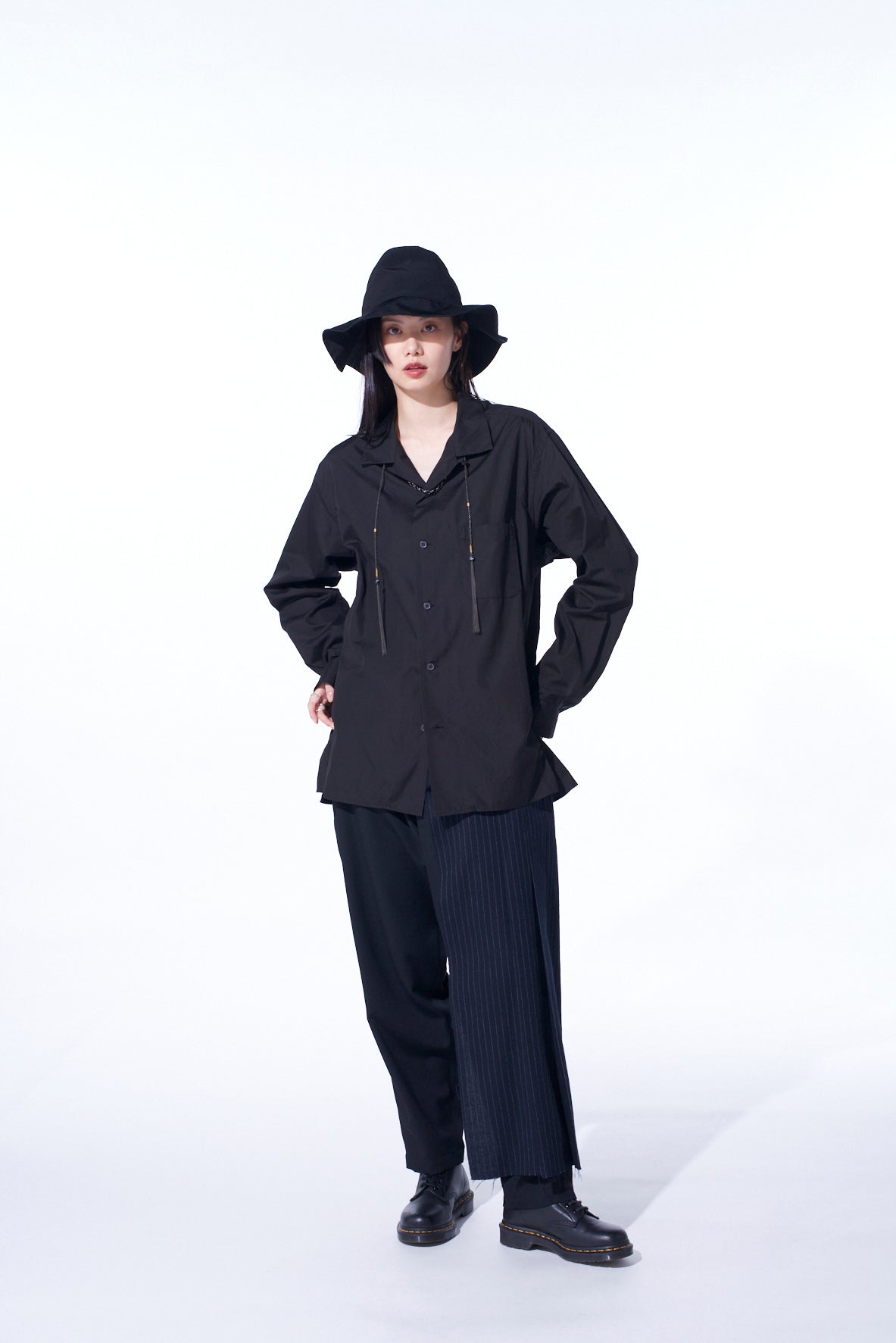 Men's Cotton Broadcloth Loose Fit Open Collar Casual Shirt - Perfect for Summer, Beach, and Outdoor Activities