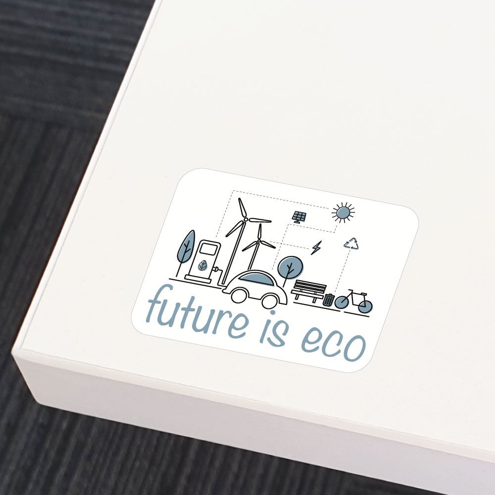 Eco-Friendly Sticker Decals - Sustainable Vinyl Decals for Laptops, Water Bottles & Notebooks | Biodegradable & Recyclable