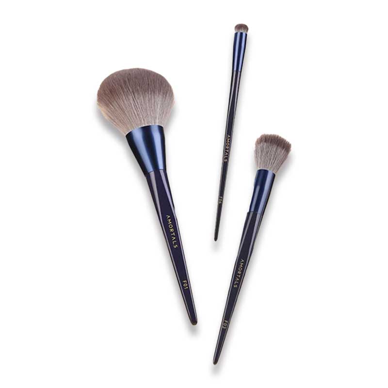AMORTALS Galaxy Voyage Contour Brush - Professional Makeup Brush for Face Contouring & Highlighting - Perfect for Everyday Makeup & Special Occasions