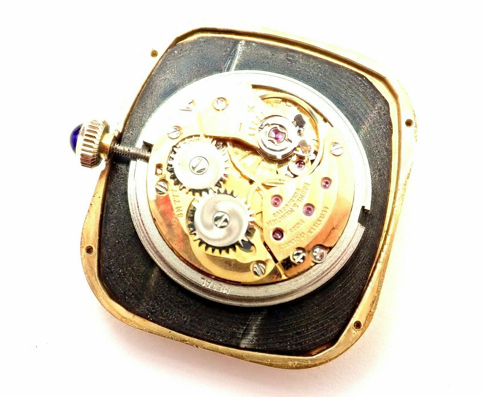 Authentic Baume & Mercier 18k Yellow Gold Manual Wind Luxury Watch 38304 - Perfect for Formal Events & Business Occasions