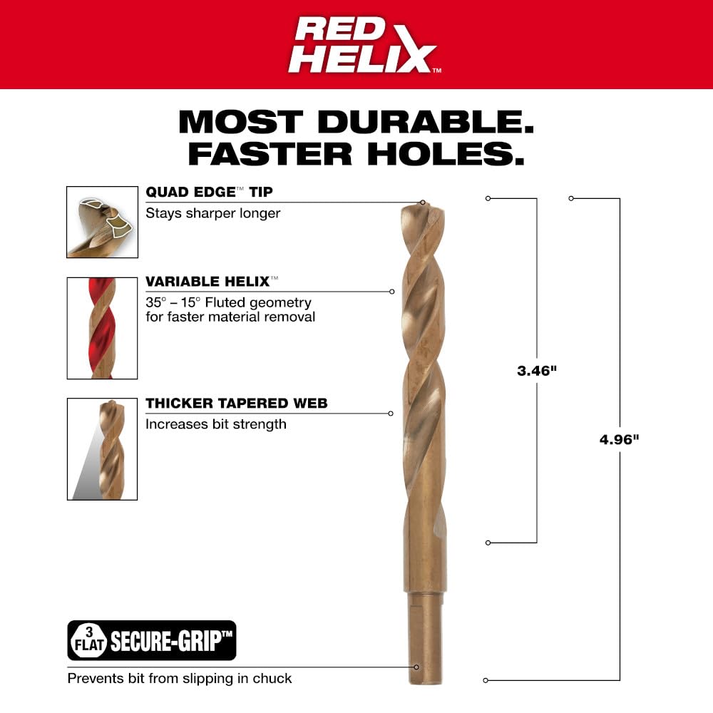 Milwaukee 48-89-2326 Cobalt Drill Bit - 29/64
