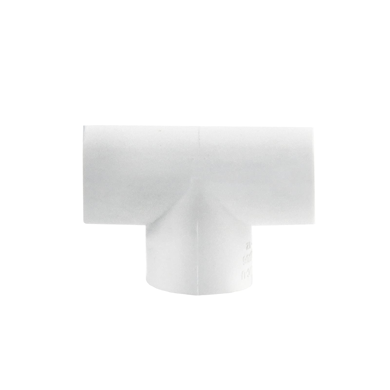5-Pack 1.25 Inch 3-Way Tee Elbow PVC Pipe Fittings - Socket x Socket x Socket Schedule 40 PVC Coupling Adapter - High Tensile Strength, Easy Installation for Plumbing, Irrigation & Industrial Piping Systems
