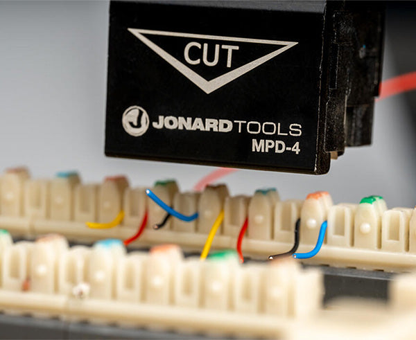 Professional 4-Pair Punch Down Tool for Ethernet Cables - Ideal for Network Installations, Telecom Wiring & Cat5/Cat6 Cable Termination