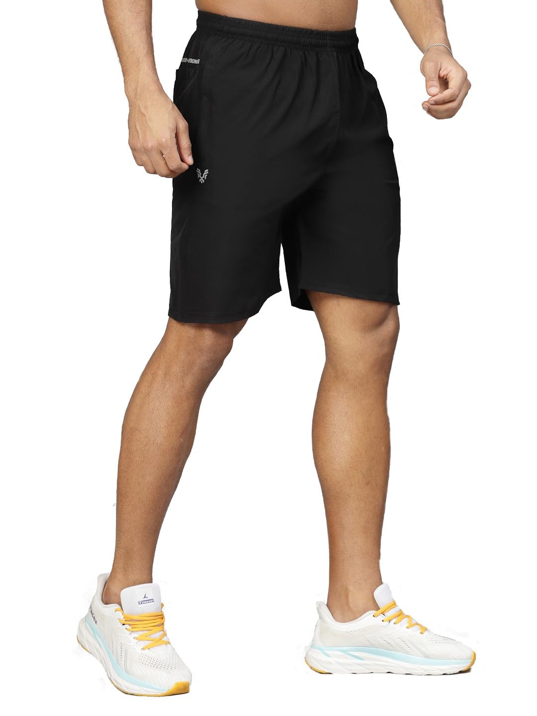 UZARUS Men's Quick Dry Lightweight Athletic Shorts with Zipper Pockets - Perfect for Running, Hiking & Outdoor Sports
