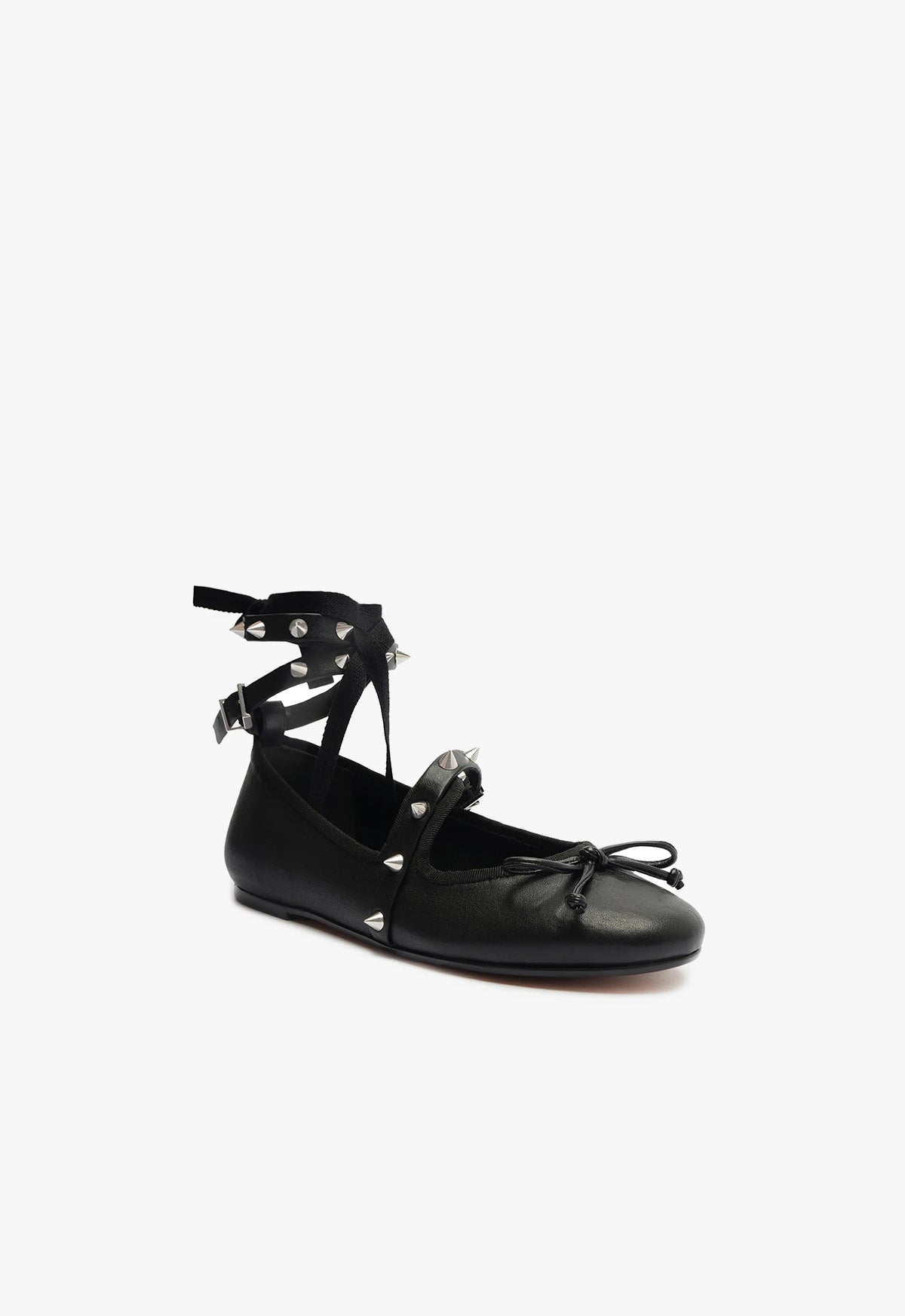 Larissa Women's Lace Up Leather Flats - Comfortable Casual Shoes for Work, Walking & Everyday Wear