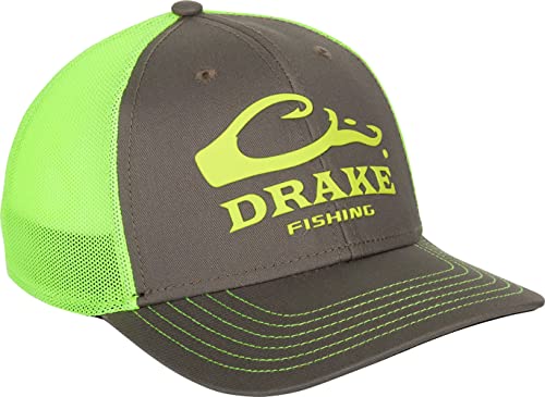 Drake Waterfowl DPF Stretch Fit Cap - Adjustable Camo Hunting Hat for Men - Perfect for Outdoor Adventures, Hunting & Fishing Trips