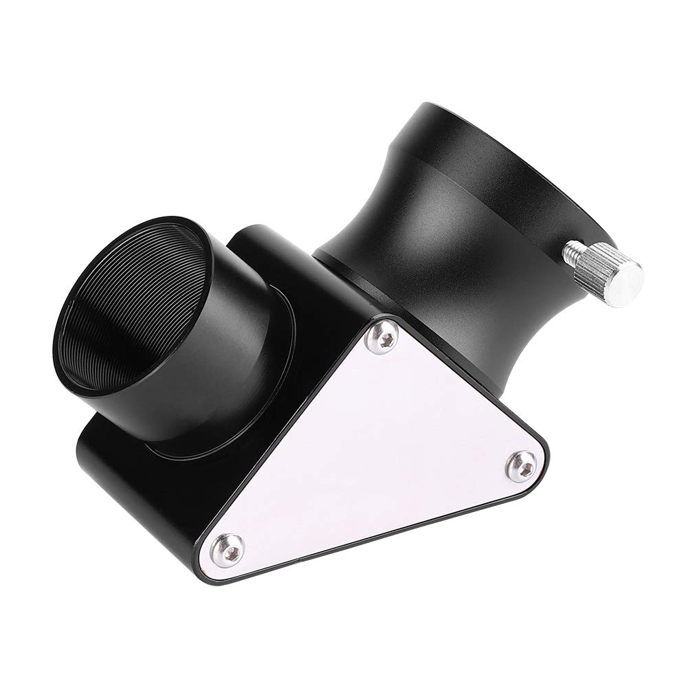90 Degree Dielectric Mirror - 1.25 Inch Aluminum Alloy Diagonal Mirror with Stainless Steel Cover Plate for Telescope Accessories | Perfect for Astronomy, Stargazing & Telescope Optical Systems