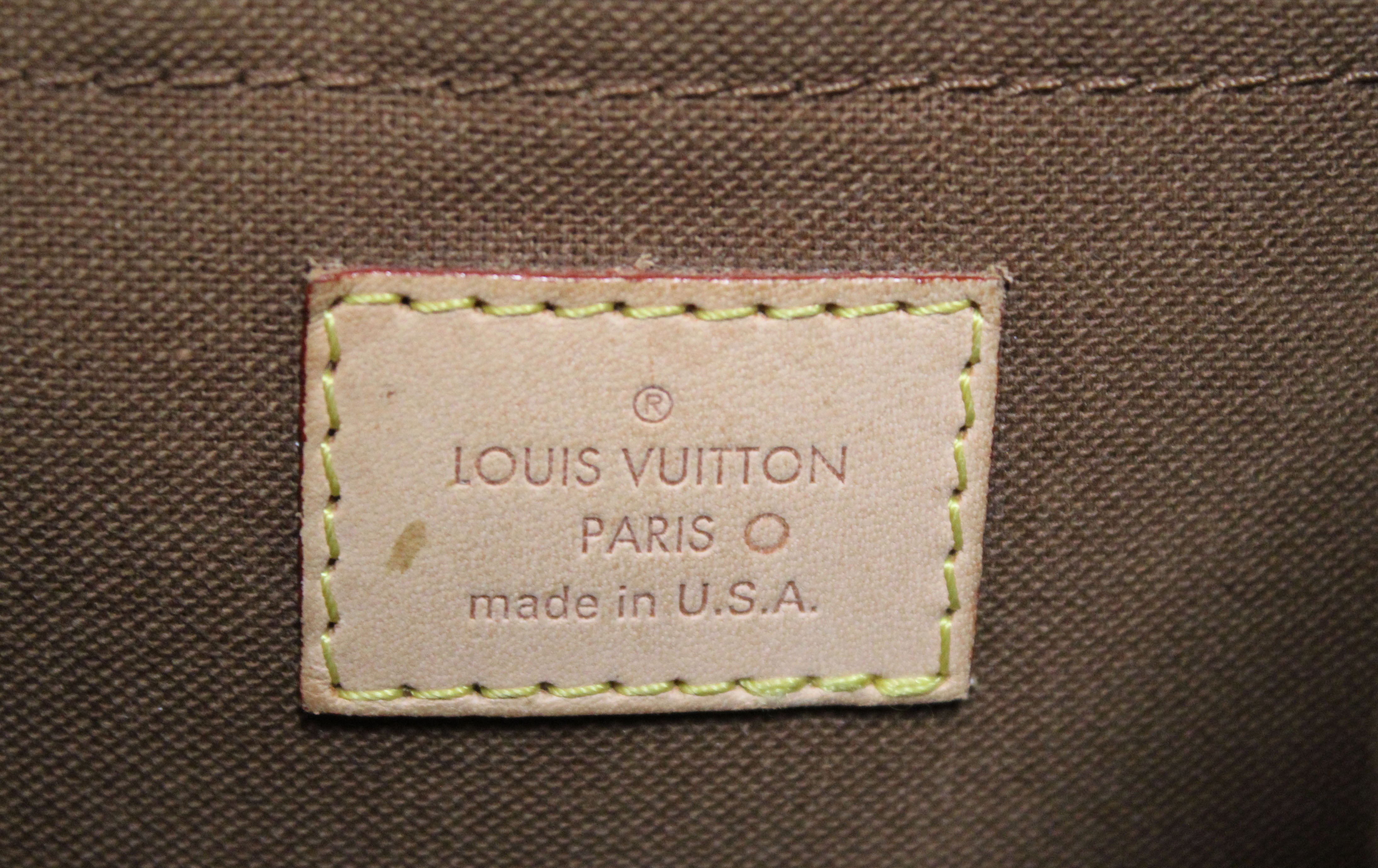 Authentic Louis Vuitton Monogram Thames GM Hobo Shoulder Bag - Luxury Designer Handbag for Women, Perfect for Work, Travel & Everyday Use