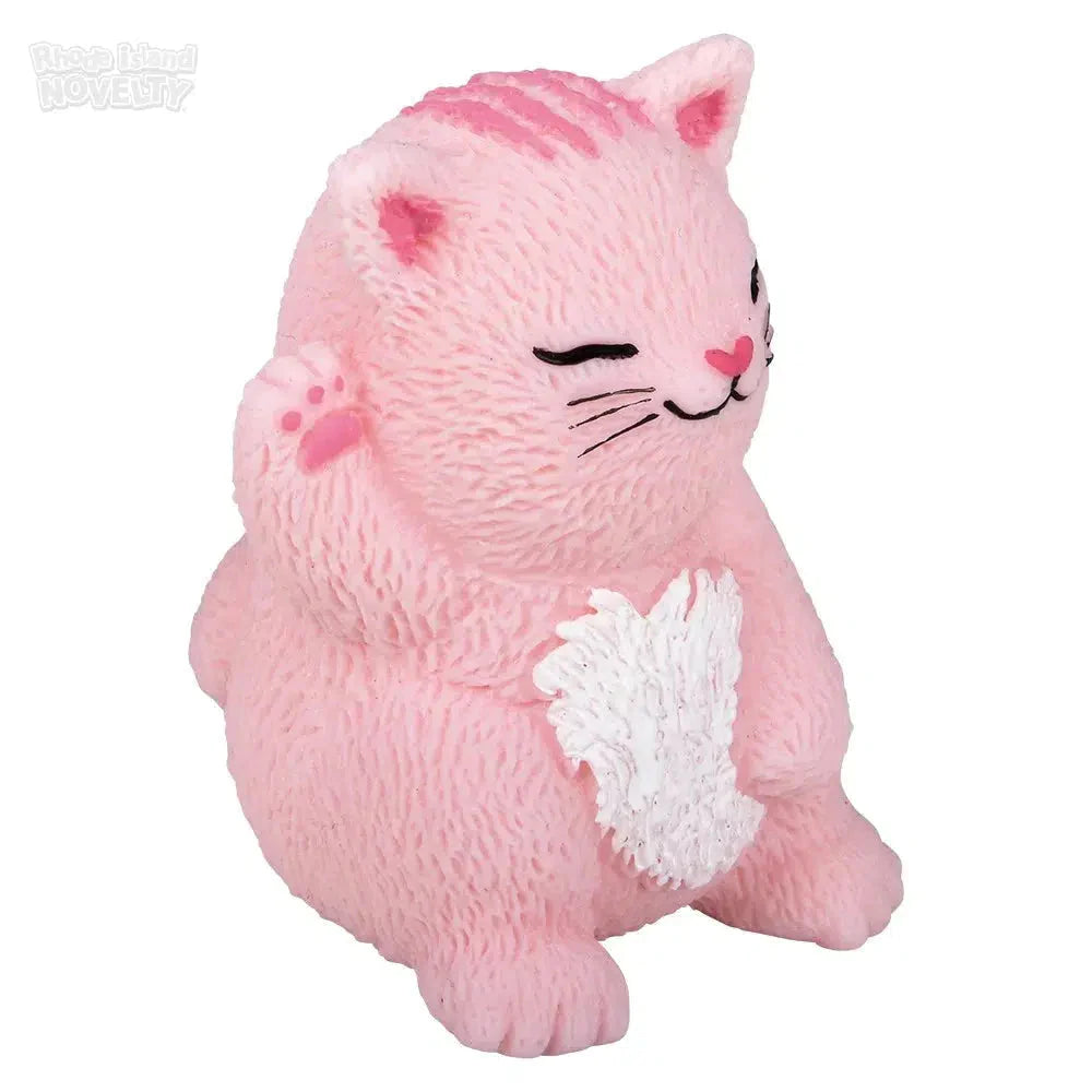 3 Pack Squish and Stretch Cat Toys - Soft Stress Relief Fidget Toys for Kids & Adults - Perfect for Anxiety Relief, Office Desk, and Home Relaxation