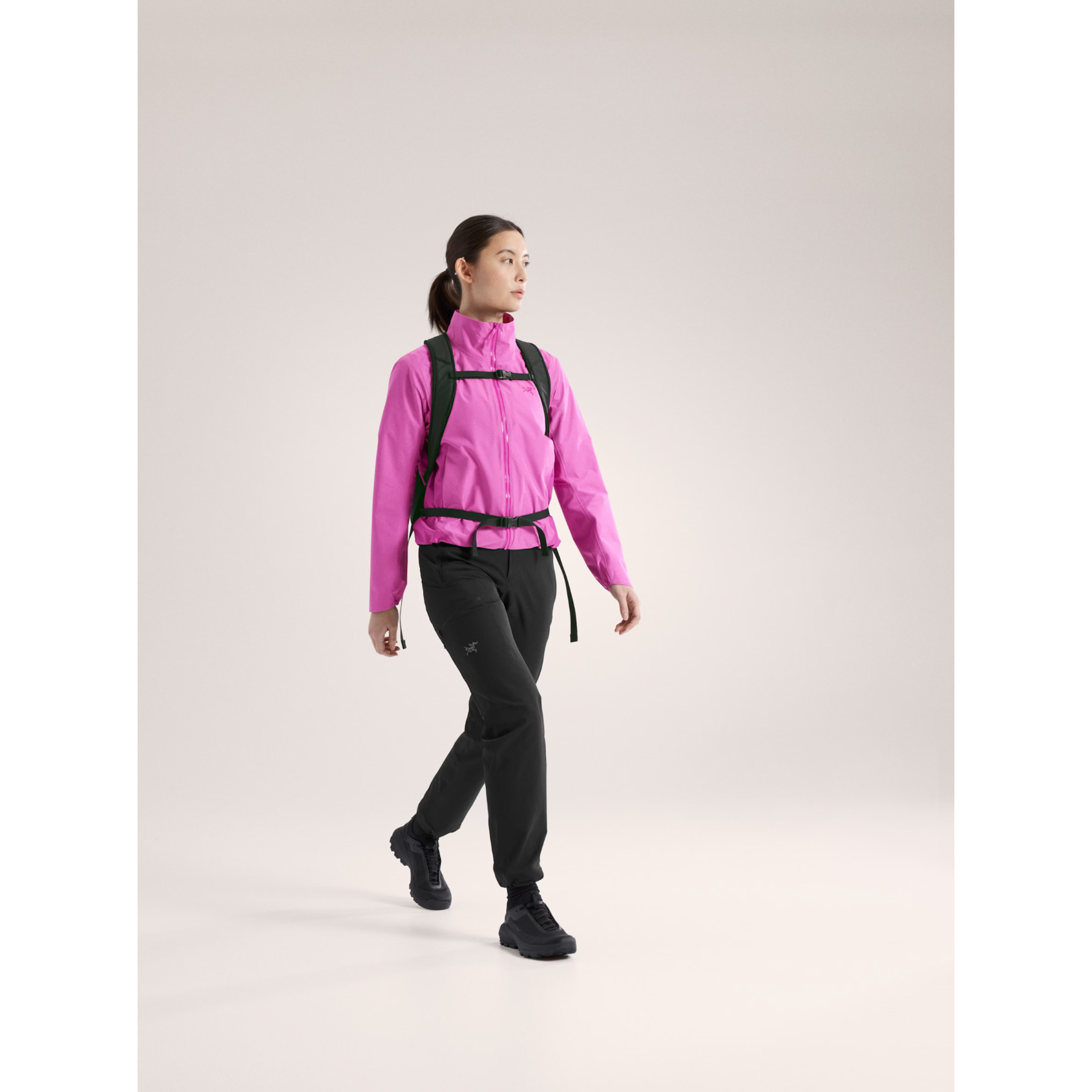 Arc'teryx Women's Solano Jacket - Lightweight Waterproof Windbreaker for Hiking, Travel & Outdoor Activities
