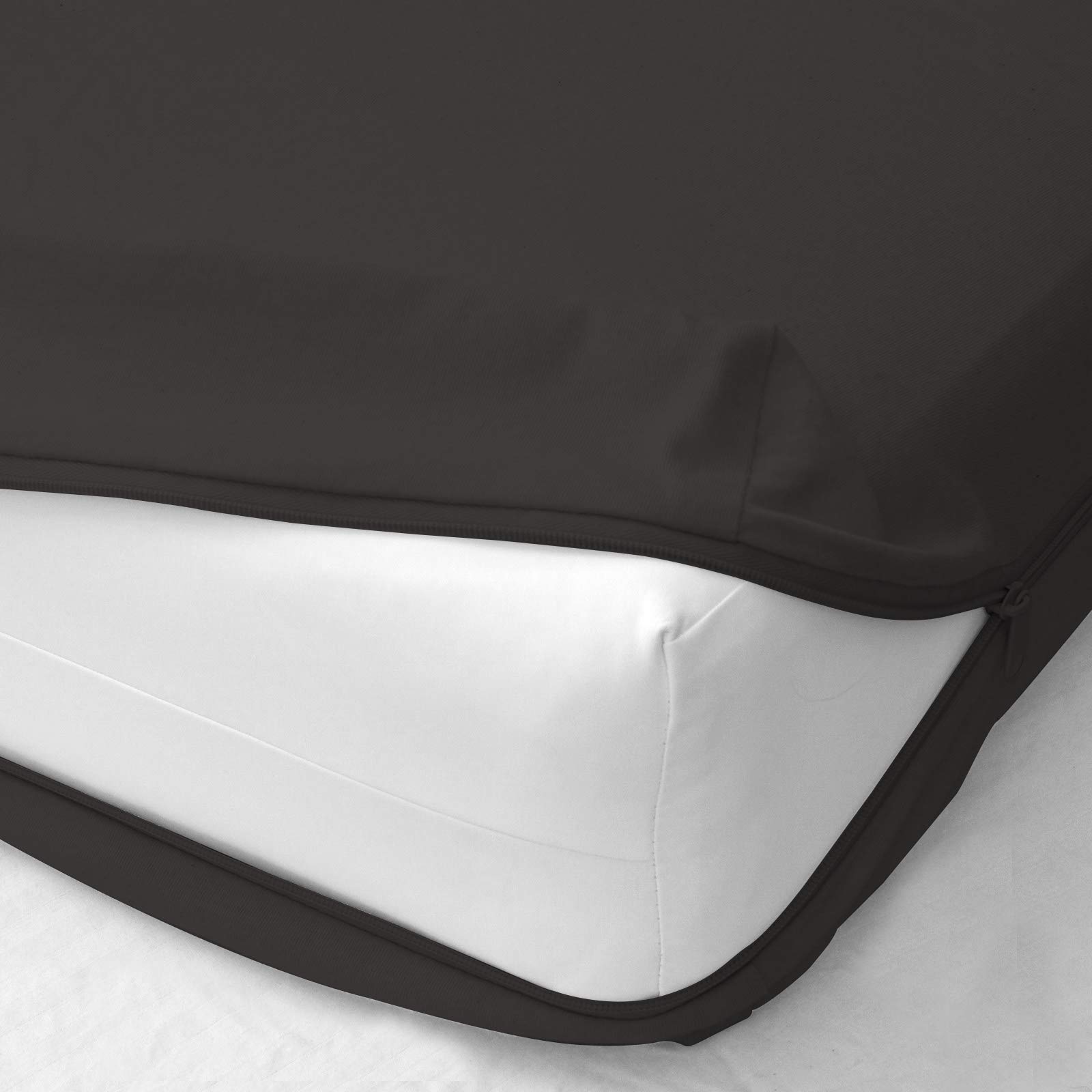 Premium 100% Egyptian Cotton Twin XL Mattress Protector - 39