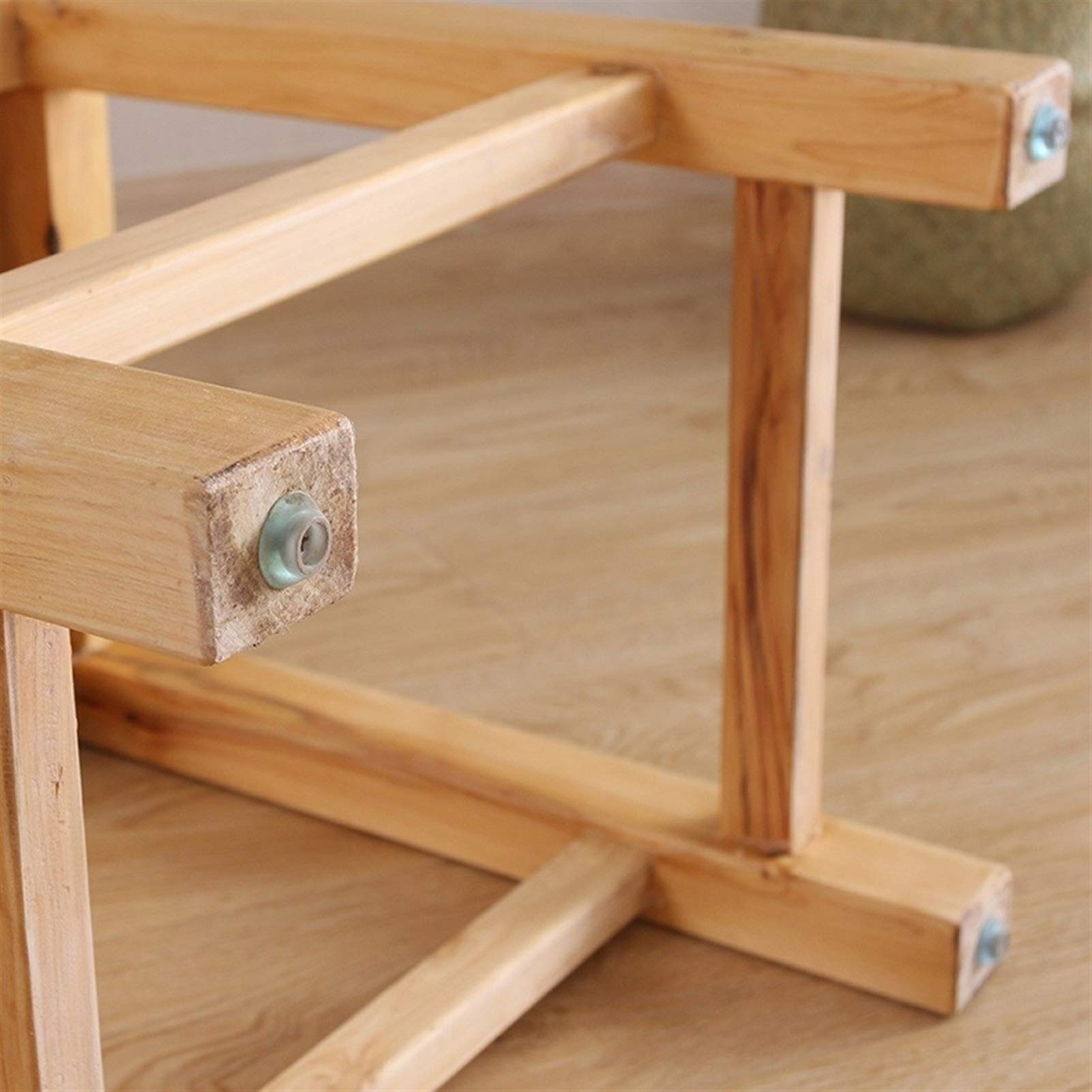 Premium Heavy Duty Shower Seat Bath Chair - Sturdy Wooden Bathroom Bench Stool with Tool-Free Assembly | Lightweight & Portable for Travel | Supports 550 lbs (250kg) | Ideal for Elderly, Disabled & Post-Surgery Bathroom Safety