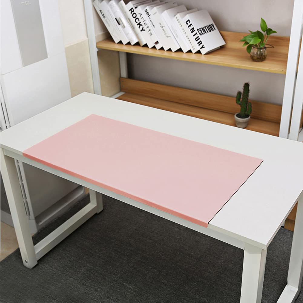 Premium PU Leather Office Desk Pad - Non-Slip Writing Mat with Secure Grip Edge | Waterproof Desk Protector for Work, Gaming & Laptop Use | Perfect for Home Office, Study & Professional Workspaces