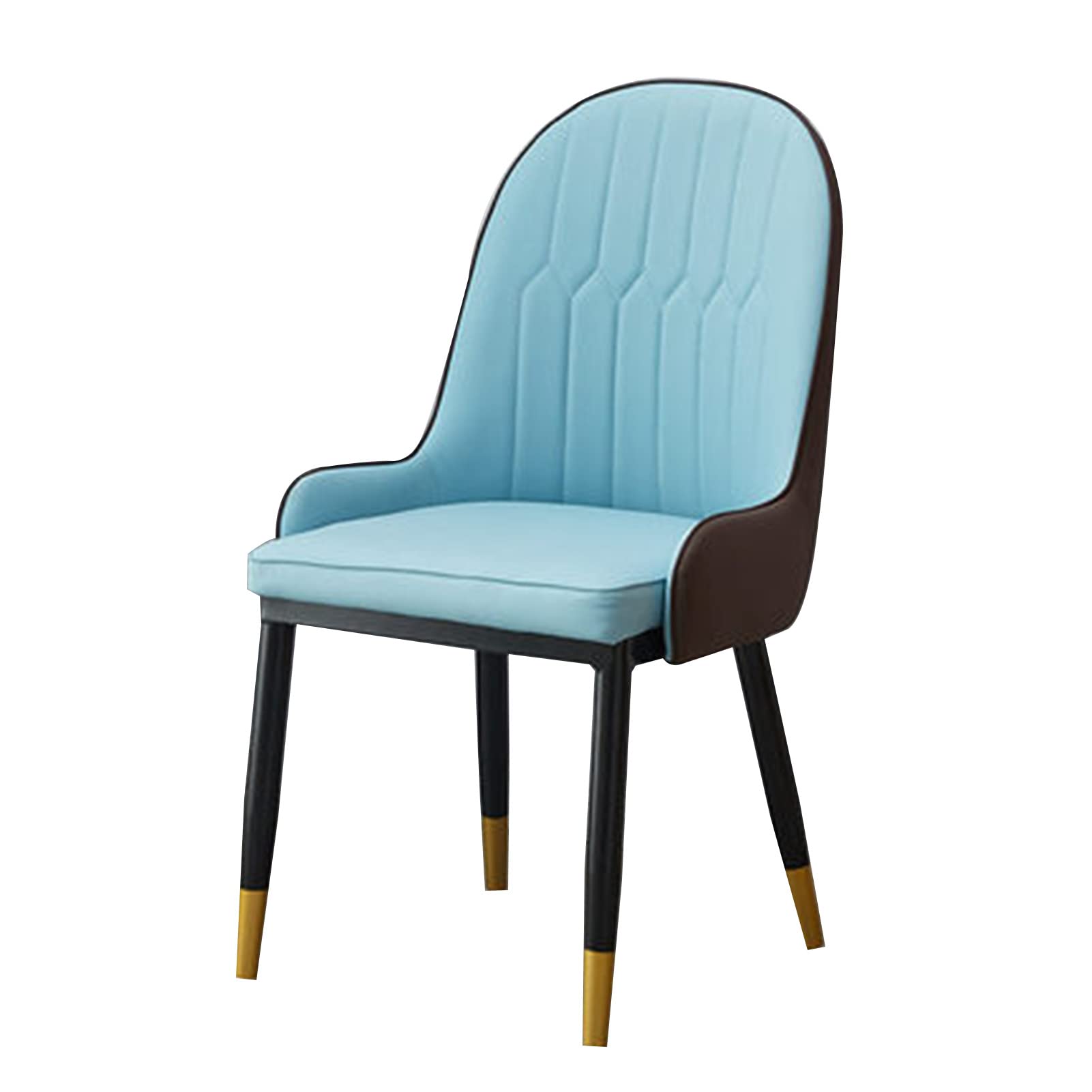 Modern Luxury Backrest Dining Chair - Nordic Style Cafe Hotel Leisure Chair, Simple Contemporary Sofa Stool for Manicure & Makeup - Perfect for Home, Office, Salon and Restaurant Decor