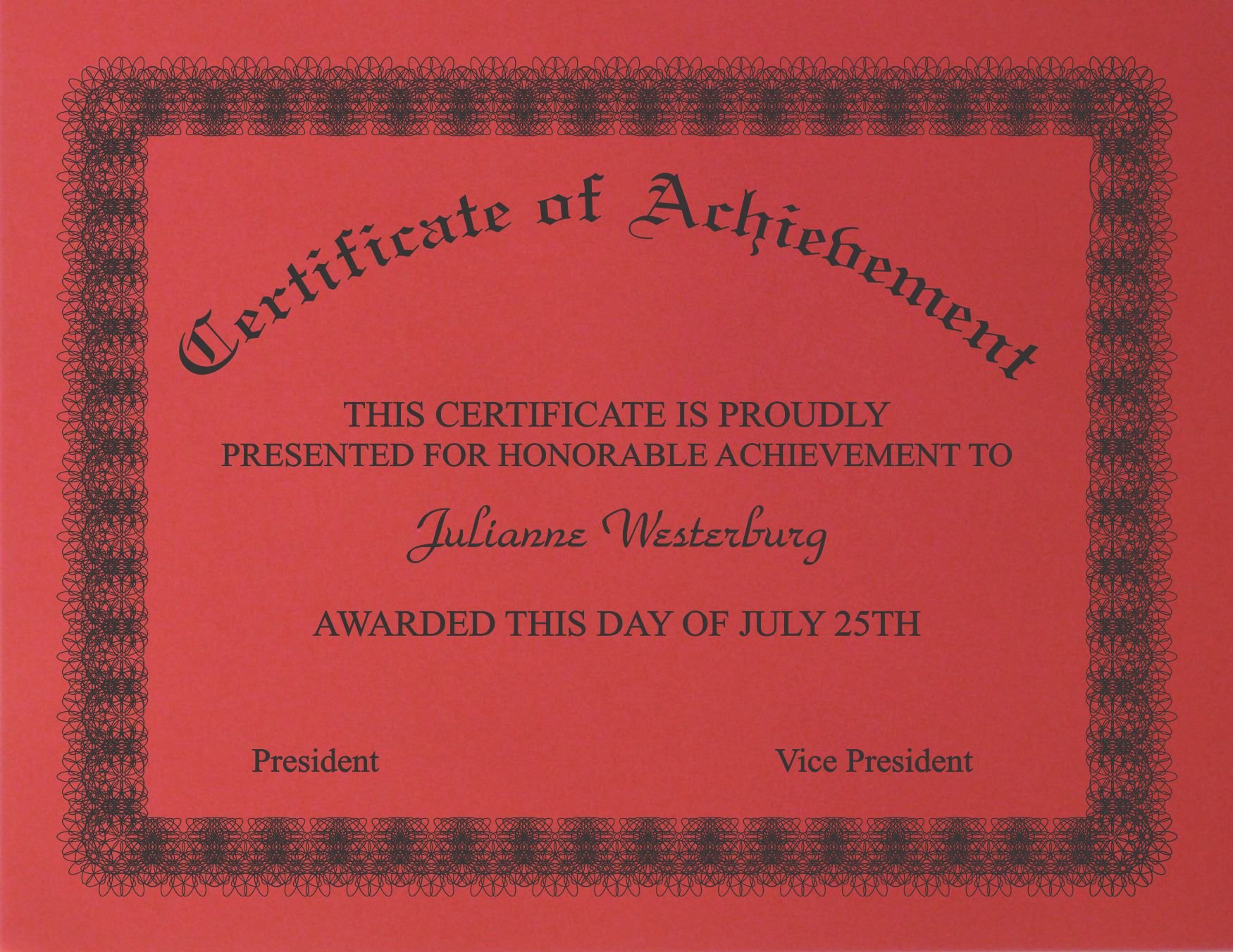 50 Sheets Bright Apple Red 65lb Cardstock Paper - 8.5