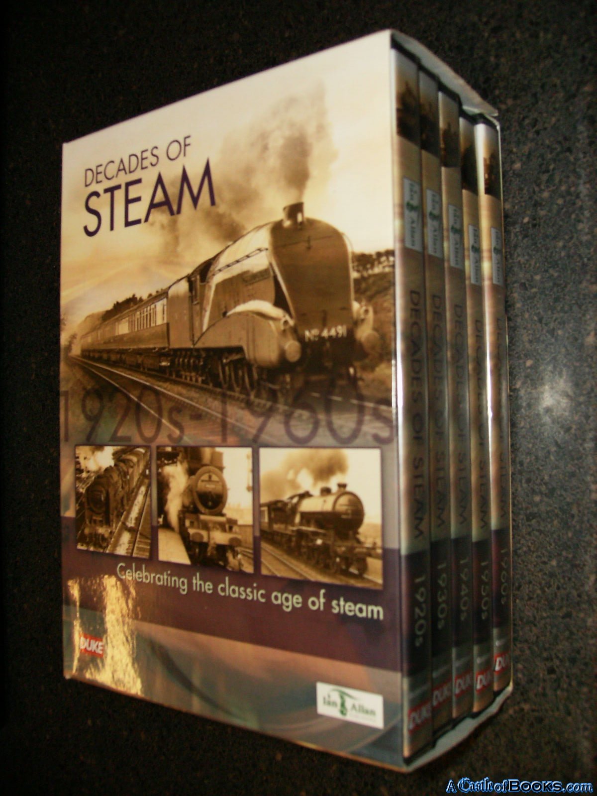 Decades of Steam - Classic Train Documentary Box Set [DVD] | Perfect for Train Enthusiasts & History Buffs