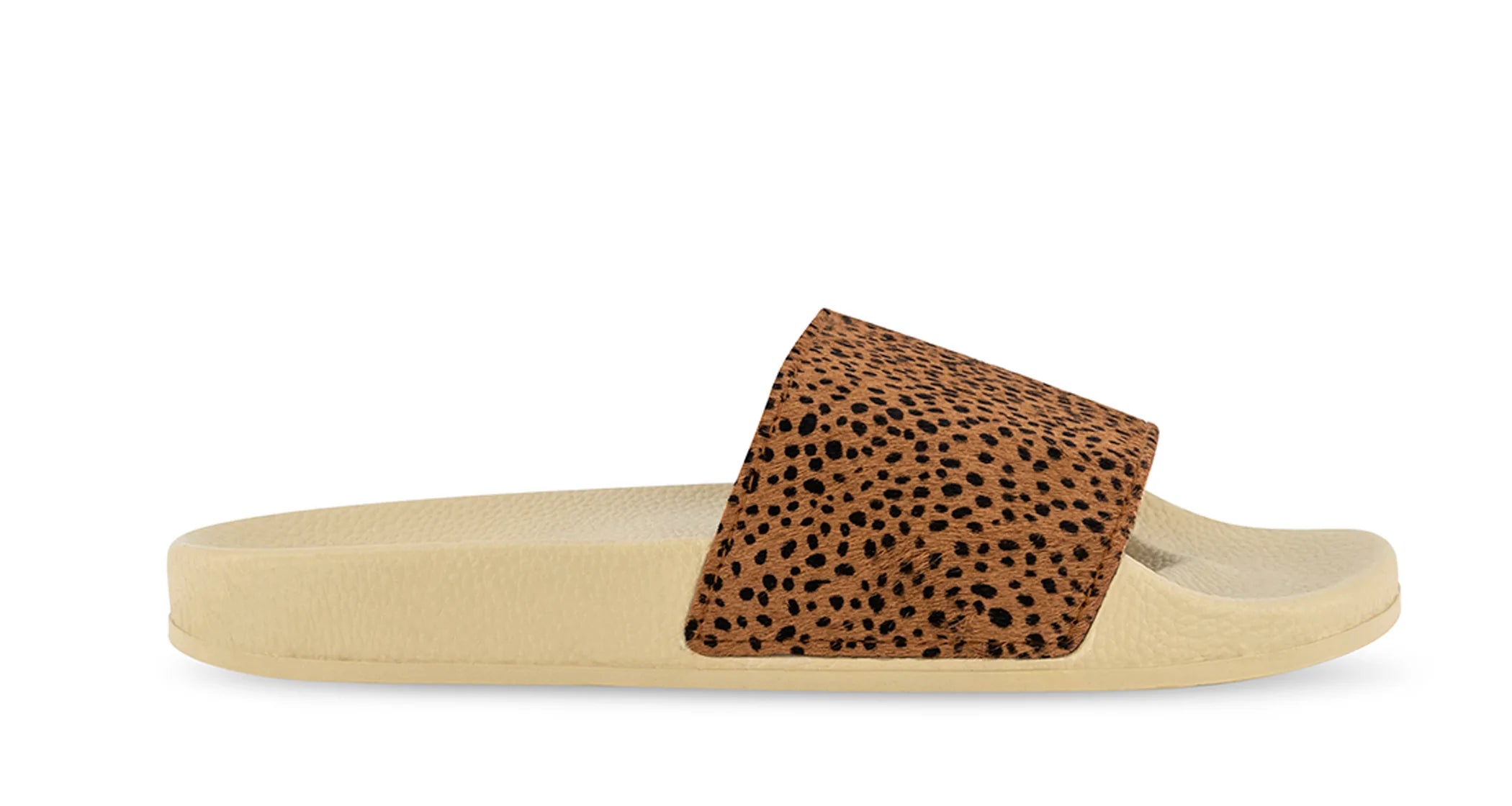Superga Dalmation Print Slide Sandals - Trendy & Comfortable Summer Slides for Women - Perfect for Beach, Pool, and Casual Outings
