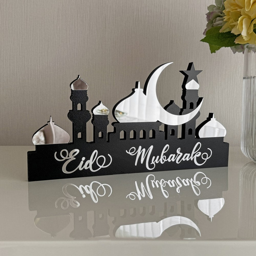 Ramadan Decorations - Islamic Tabletop Art for Home & Office - Perfect for Ramadan Gifts, Eid Celebrations & Muslim Home Decor