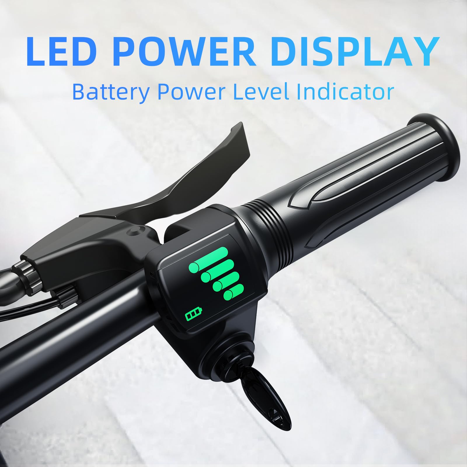 **WINDHORSE Electric Bike for Adults - 630W Peak Motor Folding E-Bike, 35 Miles Range, 25MPH, Dual Disc Brakes, Suspension & Removable Battery - Perfect for Commuting, City Riding & Outdoor Adventures**