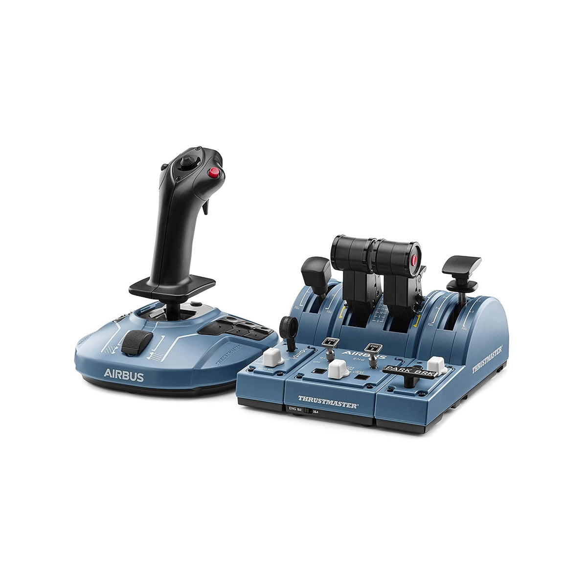 Thrustmaster TCA Captain Pack Airbus Edition Flight Simulator Joystick for PC - Realistic Cockpit Controls for Flight Simulation Games