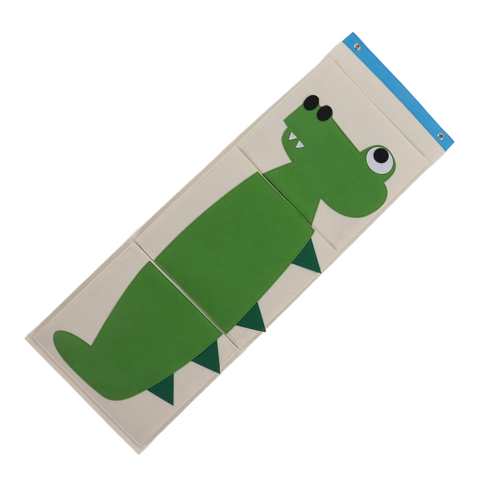 Foldable Hanging Closet Storage Bag - 100.6x34.9cm Crocodile Pattern, Space-Saving Wall Organizer for Clothes, Shoes & Accessories - Perfect for Bedroom, Dorm, Travel & Small Space Storage