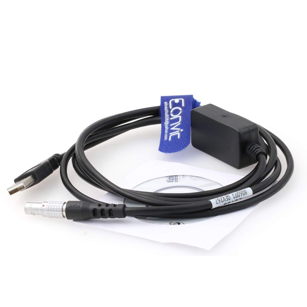 Eonvic GEV267 806093 USB Data Cable for Total Station - High-Speed Data Transfer Cord for Surveying Equipment | Perfect for Construction, Land Surveying & Engineering Projects