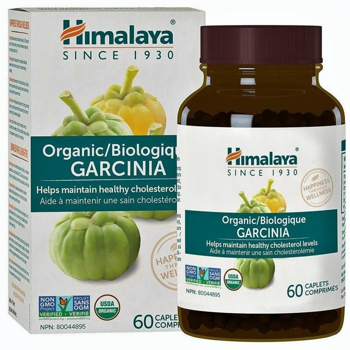 Himalaya Organic Garcinia Cambogia Extract 60 Caplets - Natural Weight Loss Supplement for Metabolism Support & Appetite Control - Perfect for Daily Wellness & Fitness Goals