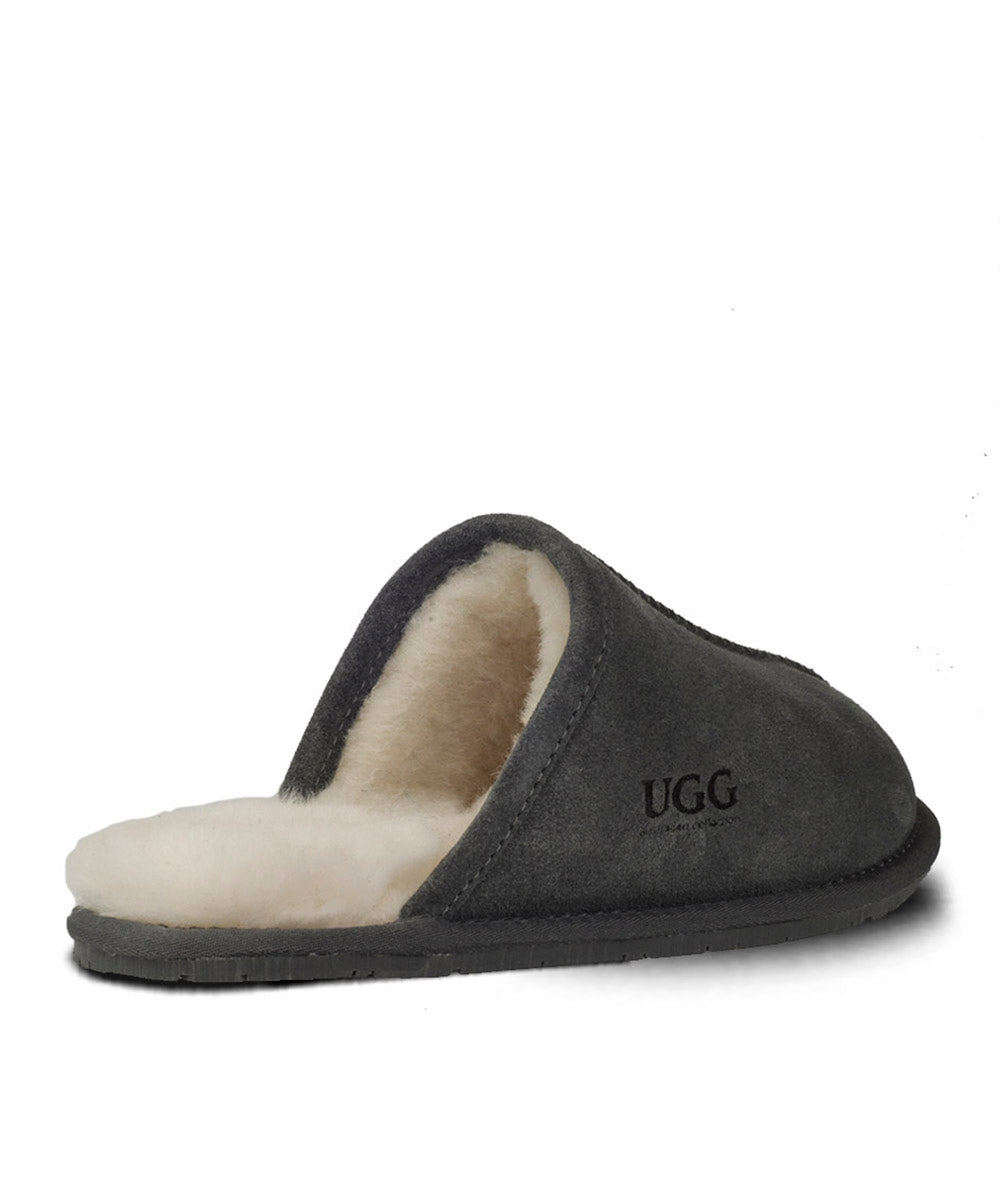 Men's UGG Cozy Slippers - Soft Fleece-Lined House Shoes for Winter Comfort - Perfect for Indoor Lounging & Relaxation at Home
