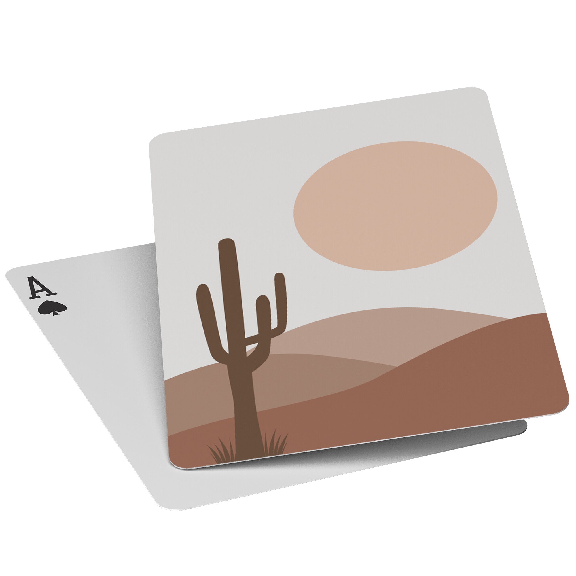 Premium Desert Sunrise Playing Cards - Elegant Deck for Poker, Blackjack & Magic Tricks - Perfect Gift for Card Players & Collectors - Ideal for Game Nights, Travel & Casino Parties