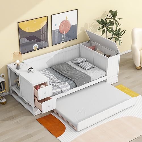 White(with Storage Arm)