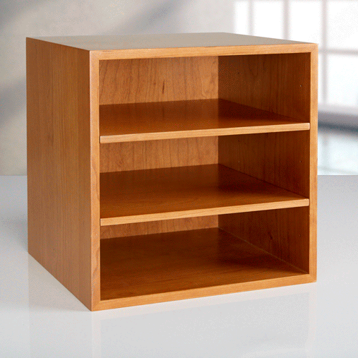 Adjustable Bookcase Shelf - Modular Storage Organizer for Home Office, Living Room & Bedroom - Cubi Book Shelf for Books, Toys & Decor - Easy Assembly & Space Saving Design