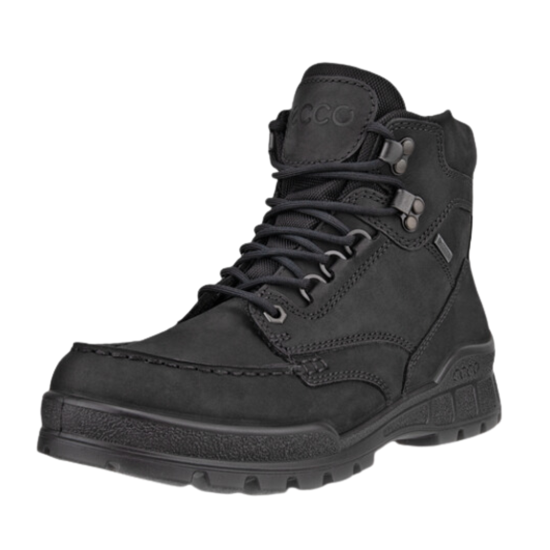 Women's Track 25 Mid GTX Waterproof Hiking Boots - Black | All-Terrain Outdoor Adventure & Trail Walking Shoes for Women