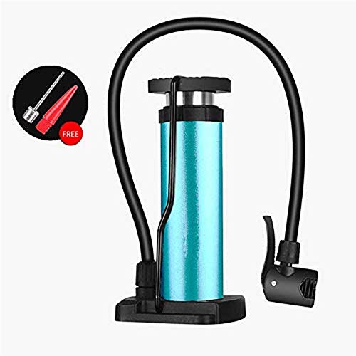 **MACHSWON Mini Bike Pump - Portable Bicycle Tire Pump with Presta & Schrader Valves - Hand & Foot Activated for Road Bikes, Mountain Bikes, Balls & Balloons - Perfect for On-the-Go Cycling & Outdoor Adventures**