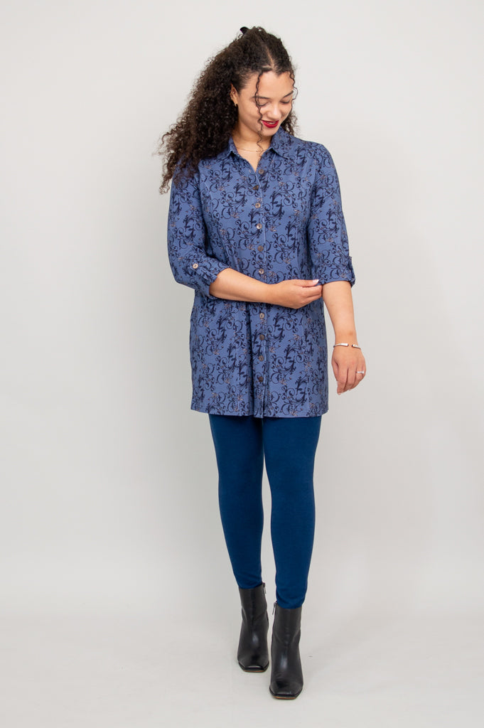 Charlie Tunic - Soft Bamboo Fabric Mexican Style Blouse for Women | Perfect for Summer Vacations & Boho Chic Outfits