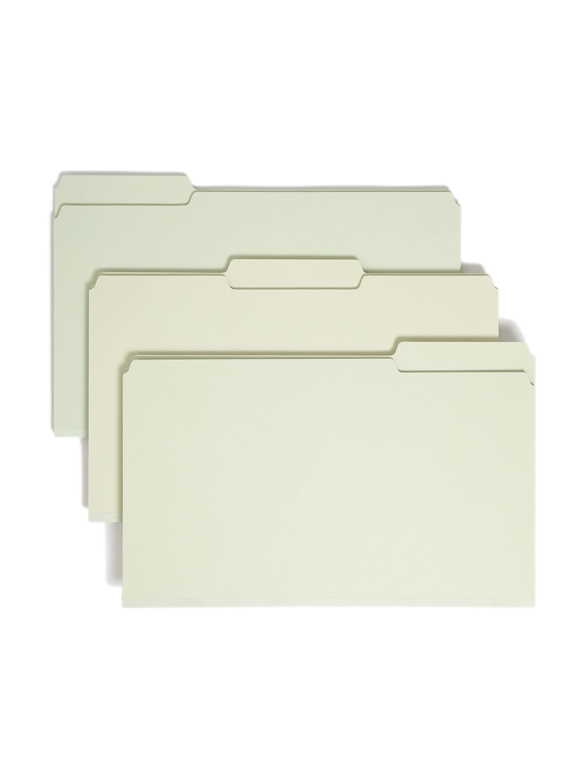 Smead Pressboard File Folder - 1/3-Cut Tab, 1