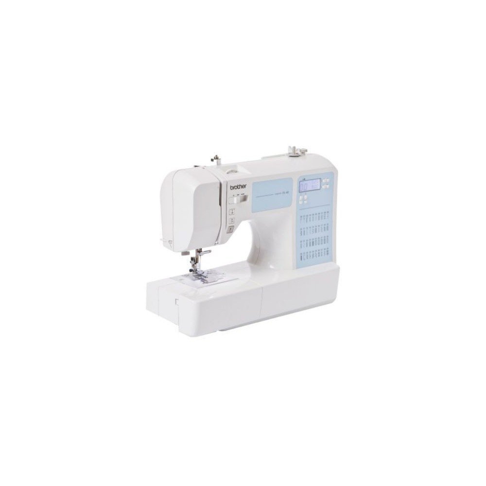 Brother FS40S 40-Stitch Electronic Sewing Machine - White | Computerized Sewing for Quilting, Dressmaking & Home DIY Projects