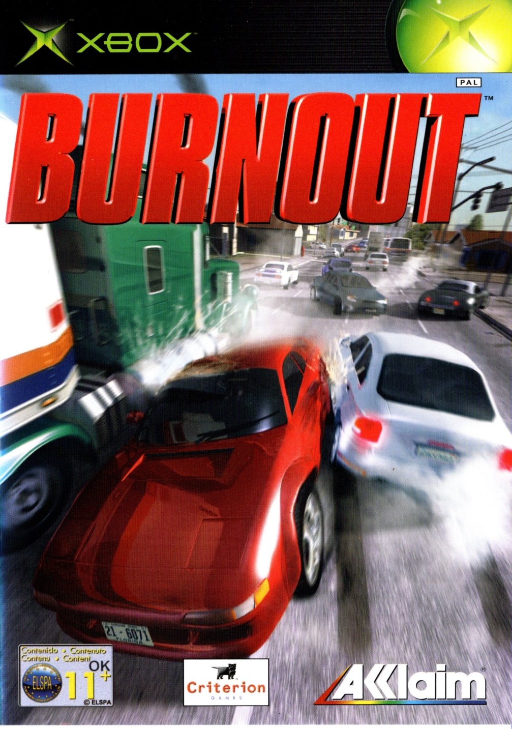 Burnout Xbox Game PAL - High-Speed Racing Action for Xbox Consoles | Perfect for Competitive Multiplayer & Solo Play