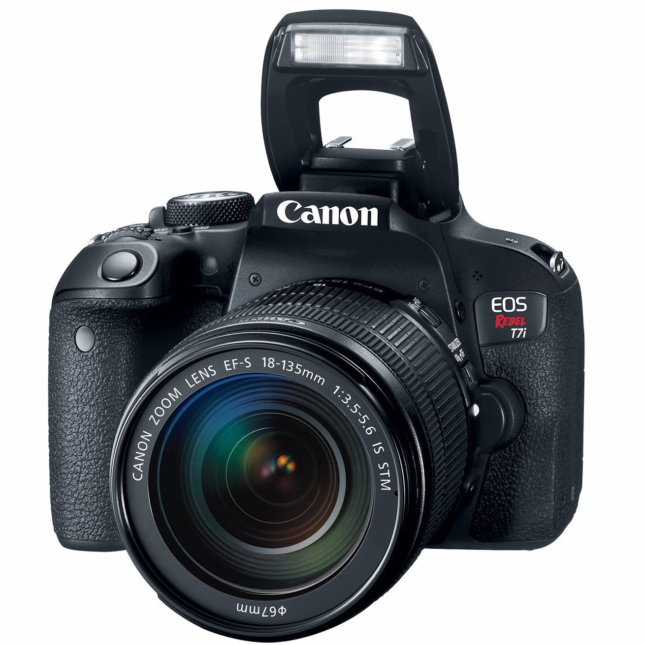 Canon EOS Rebel T7i DSLR Camera with 18-135mm STM Lens Kit - Professional Photography for Travel, Portraits & Vlogging