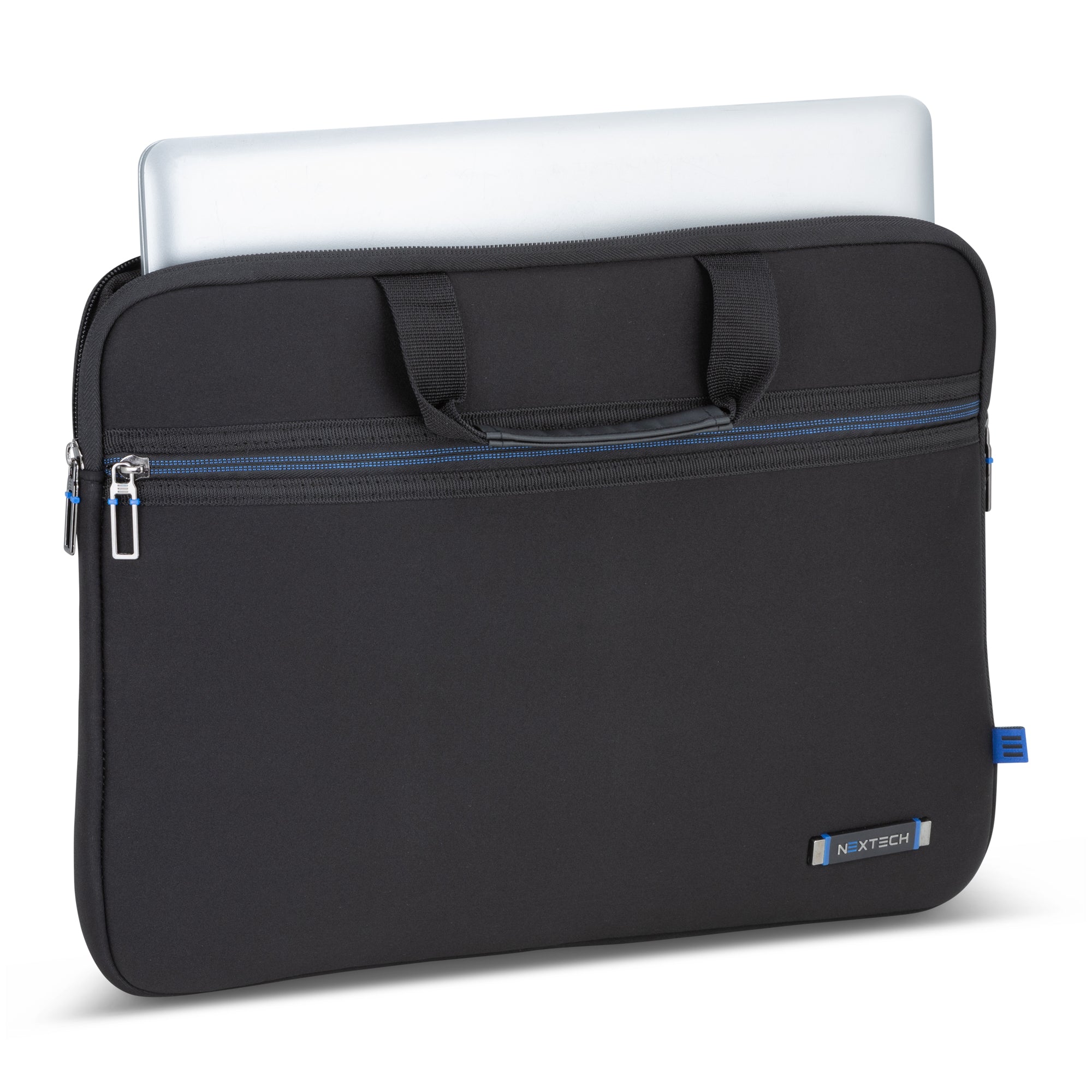 Professional Leather Business Briefcase for Men - Slim Laptop Briefcase with USB Charging Port - Perfect for Office, Travel & Business Meetings