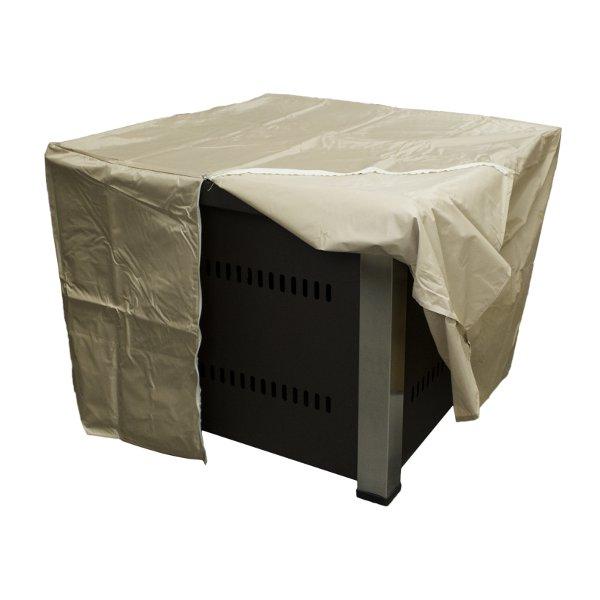 Hiland Heavy Duty Waterproof Propane Fire Pit Cover - Outdoor Patio Heater Protection for All Weather Use - Perfect for Backyard, Camping, and Deck