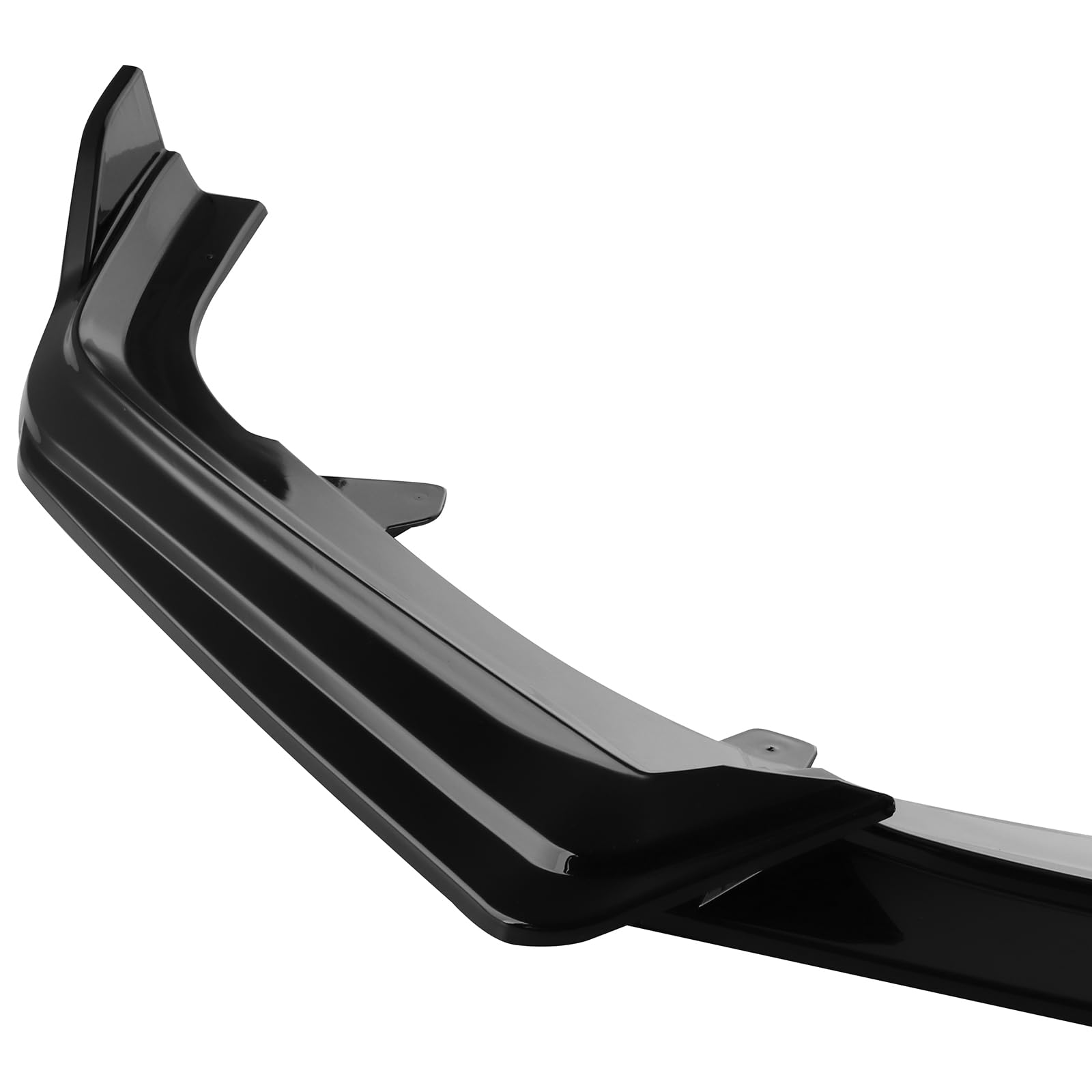 MotorFansClub 3-Piece Front Bumper Lip Splitter for Honda Accord 2021-2022 | Glossy Black Bumper Spoiler | Enhances Aerodynamics & Sporty Look | Perfect for Car Enthusiasts & Street Racing
