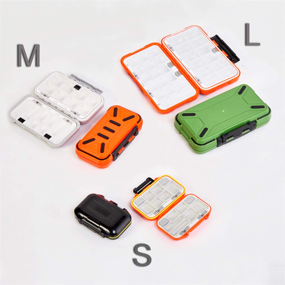 YUKI Fishing Lure Box - Tackle Storage Organizer for Fly Fishing Vest