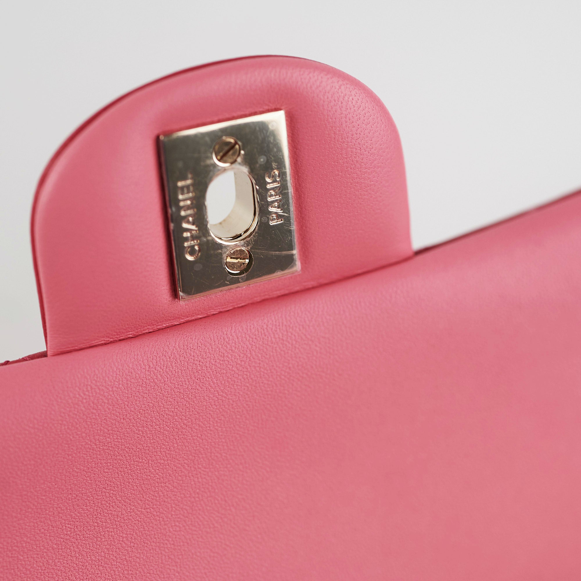 Chanel Mini Rectangular Top Handle Bag in Rose Pink with Microchip Authentication - Perfect for Date Nights, Parties & Luxury Fashion Accessories
