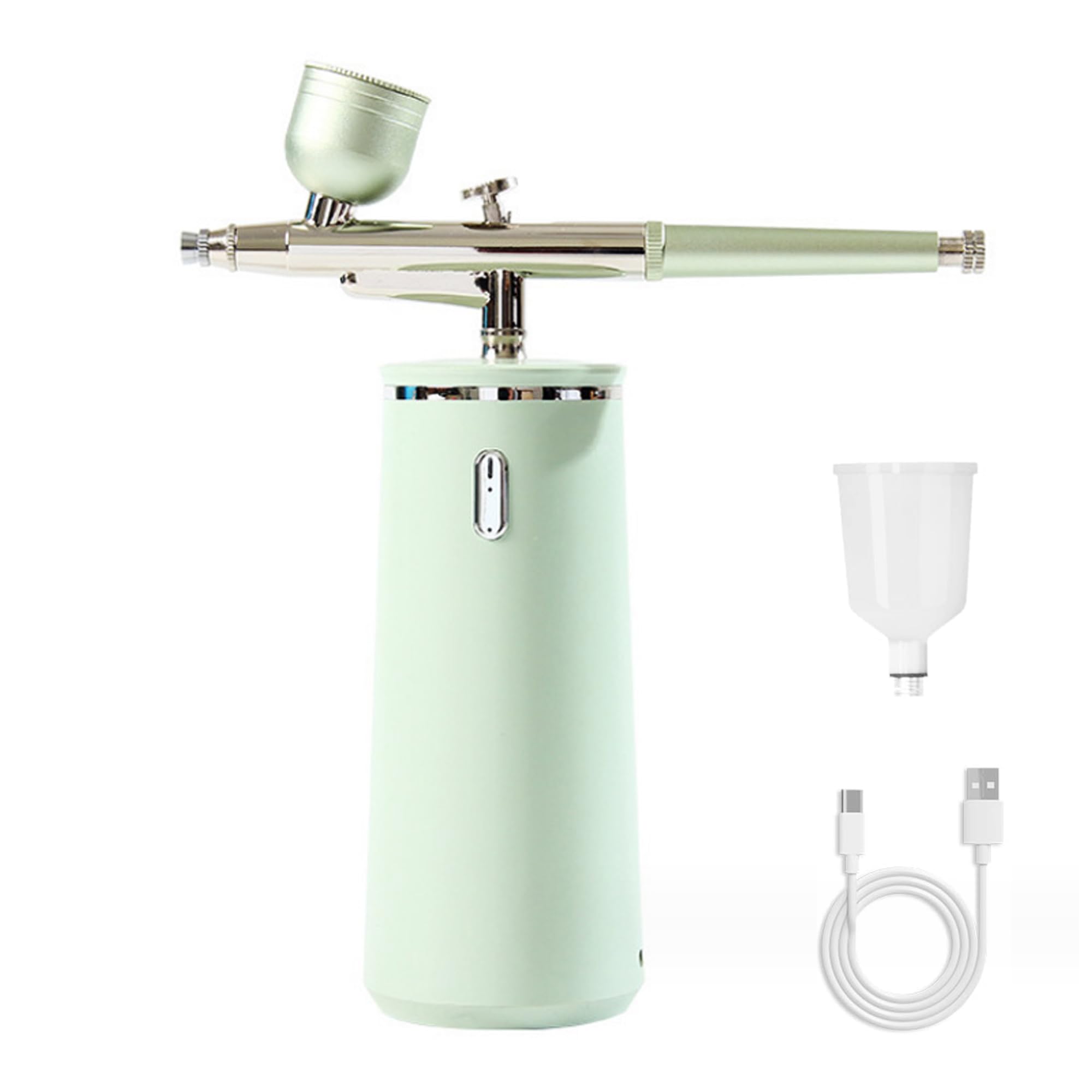 Professional Nano Facial Oxygen Spray Machine - High Pressure 0.3mm Nozzle Steamer & Rechargeable Portable Mist Injector for Deep Hydration | At-Home Spa Treatment, Travel Skincare & Beauty Salon Use