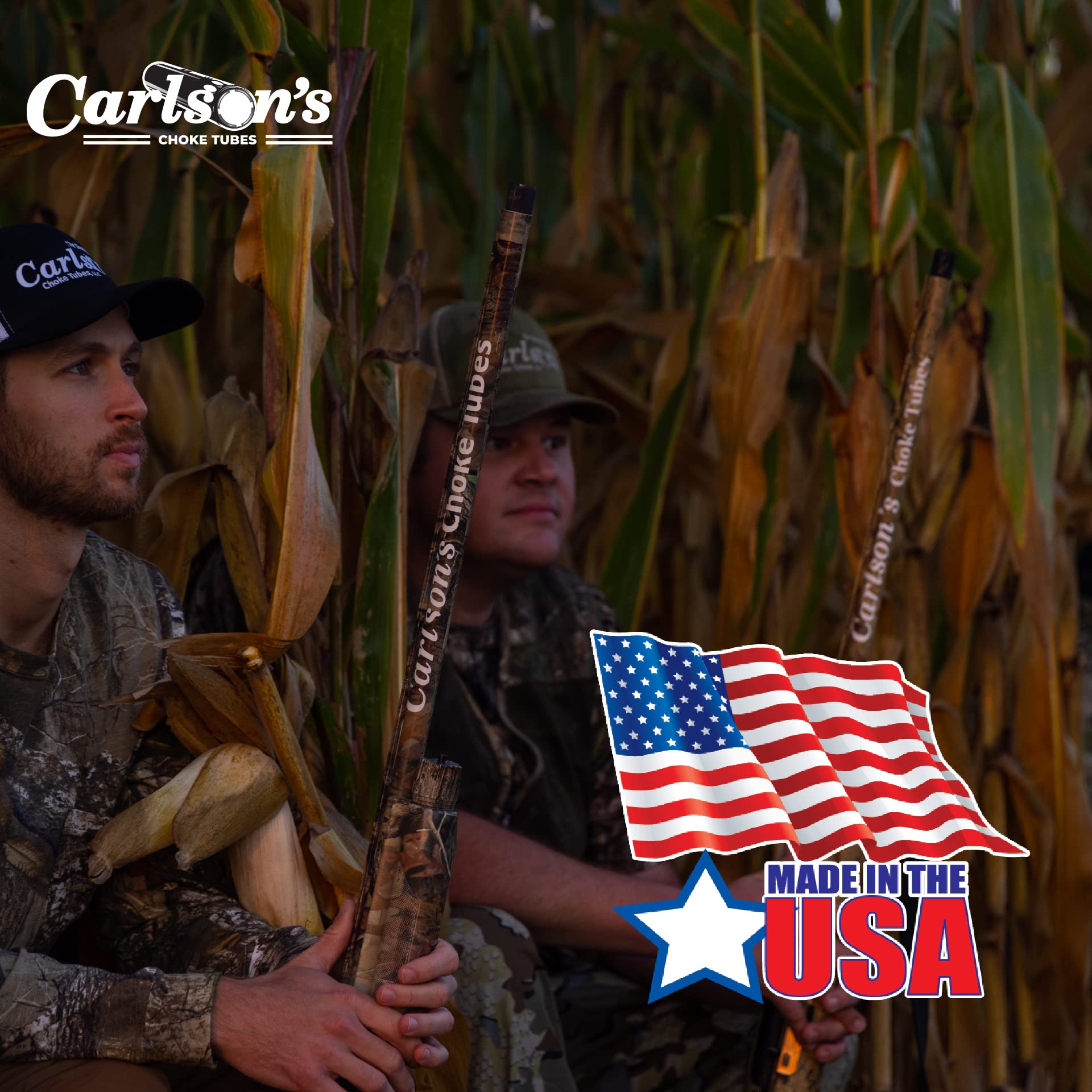 Carlsons Choke Tubes 12 Gauge for Benelli Crio Plus - 2 Pack Mid & Long Range Blued Steel Hunting Choke Tubes | Delta Waterfowl Compatible | USA Made | Perfect for Waterfowl Hunting & Trap Shooting