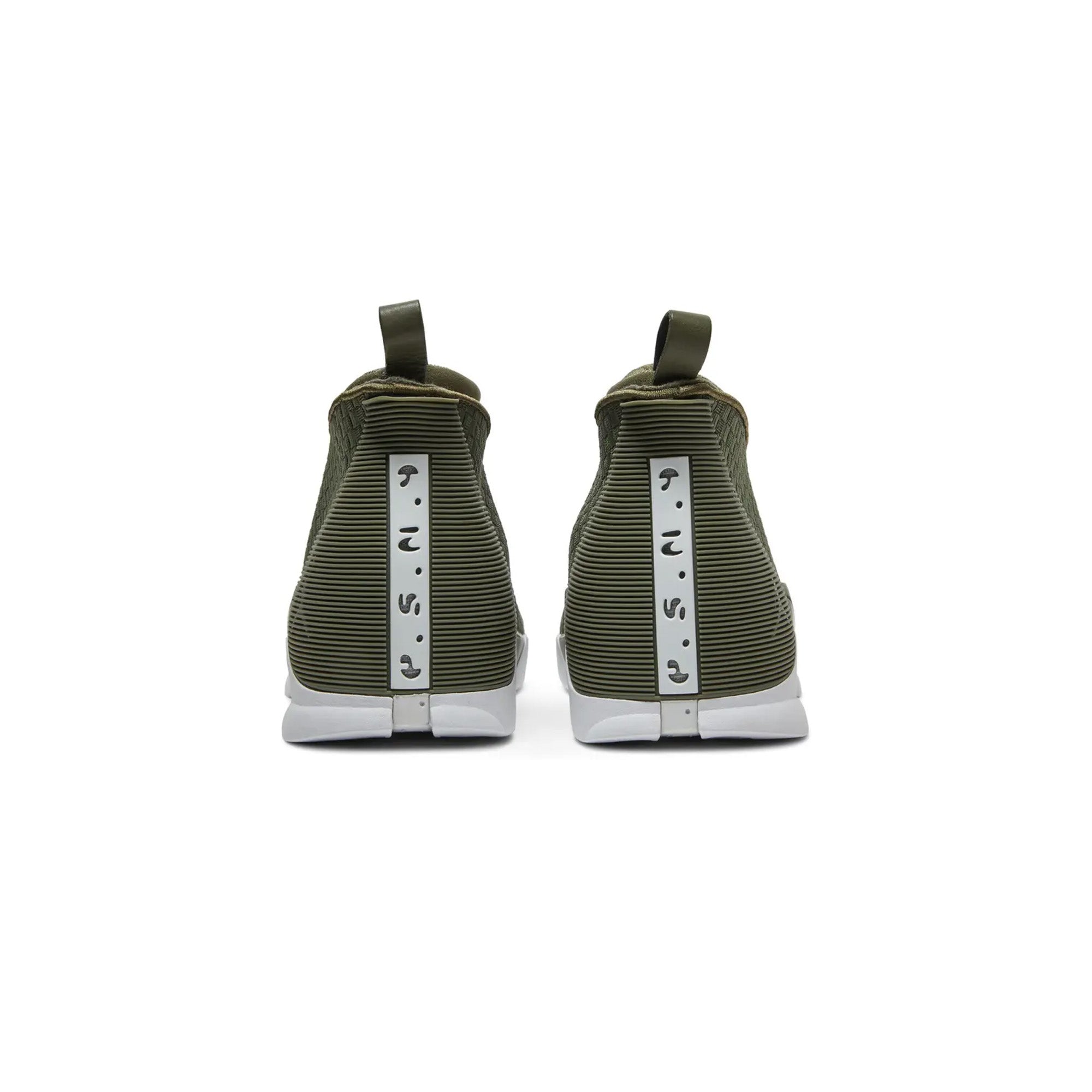 Air Jordan 15 x PSNY 'Woven Olive' Basketball Shoes - Men's Premium Sneakers for Streetwear & Sports Performance | Perfect for Basketball Games, Urban Fashion & Sneaker Collectors