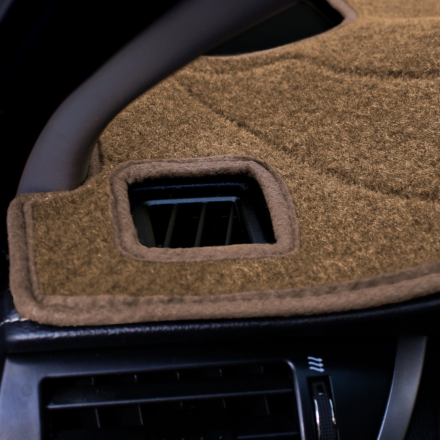 Coverking Custom Fit Dash Covers for Volkswagen Vanagon Models - Poly Carpet (Tan) | UV Protection & Anti-Slip Design | Perfect for Road Trips & Vehicle Restoration